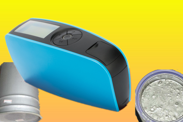 光泽度仪测量水性铝银浆涂膜